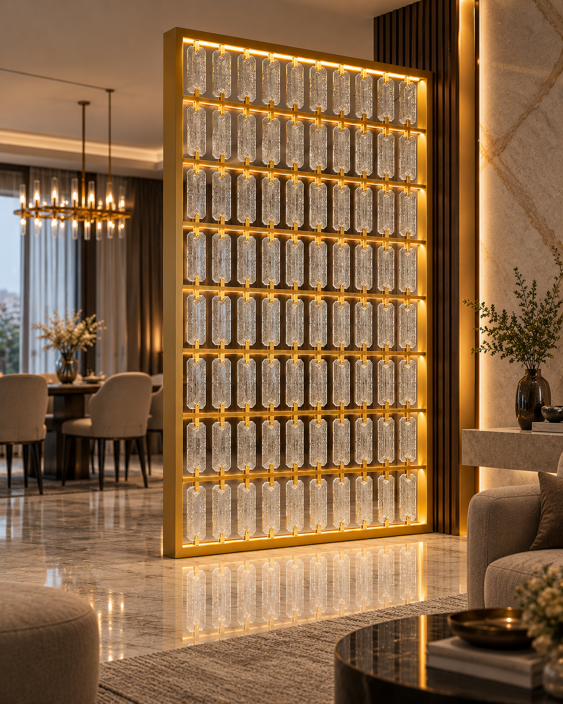 Buy Mirror Room Dividers & Decorative Screens Online at iFUR