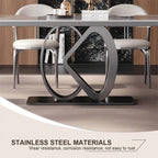 Chroma Modern Luxury Dining Set