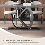 Chroma Modern Luxury Dining Set
