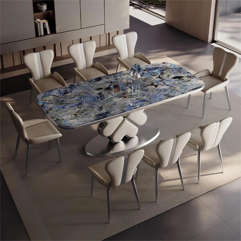 Sarzo Modern Contemporary Luxury Dining Set