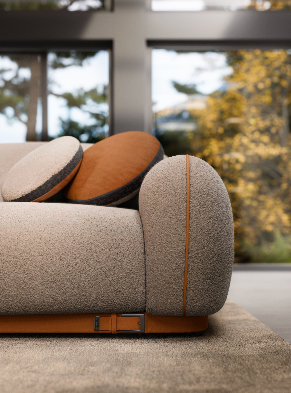 Busnelli Modern Luxury 5 Seater Sofa Set