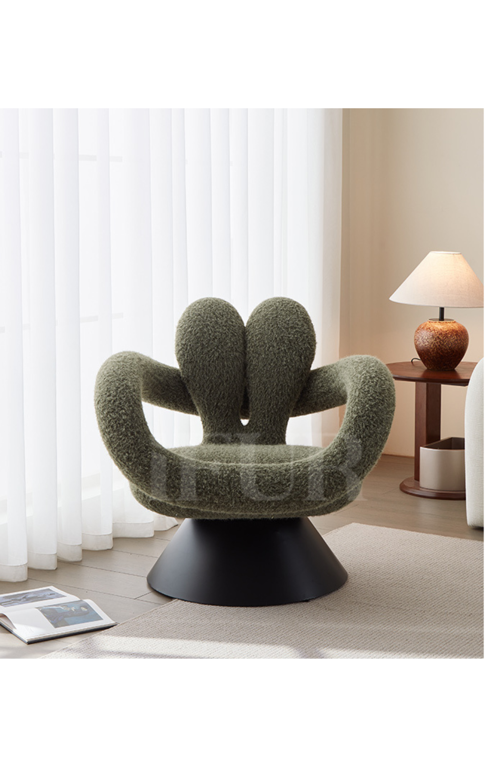 Olive Pod Kids Sofa Chair