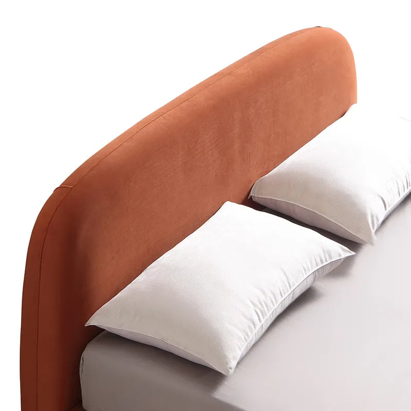 Serene Luxury Upholstered Platform Low Profile Bed