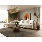 Luvina Modern Luxury Boucle Sectional Sofa