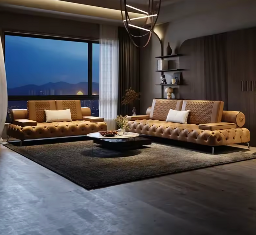Royal Luxury Chesterfield Sofa Set