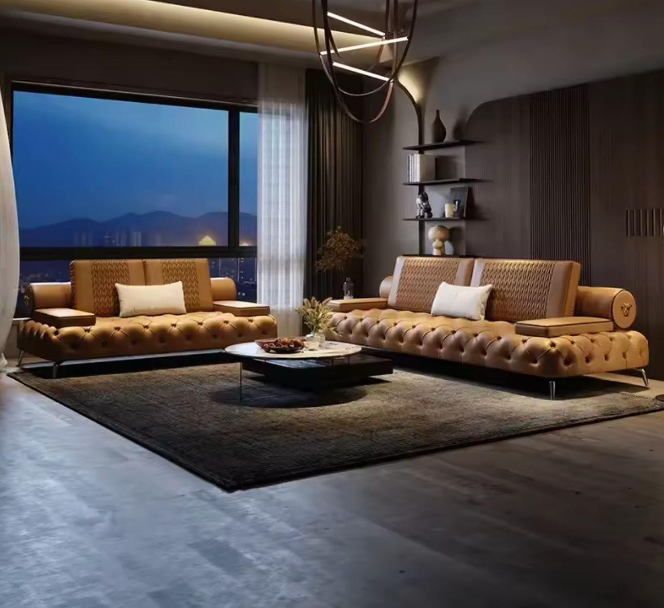 Royal Luxury Chesterfield Sofa Set