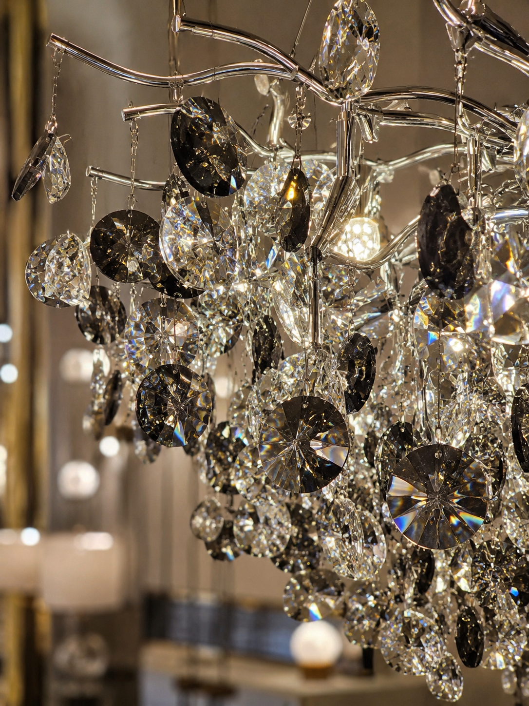 The Stellaris Chandelier — Luxury Contemporary Crystal Branch Chandelier