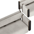 Kaliko Modern Metal 3 Seater Sofa