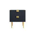 Sebastian Modern Bed Side Table With Drawers