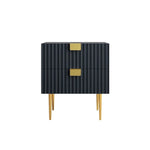 Sebastian Modern Bed Side Table With Drawers