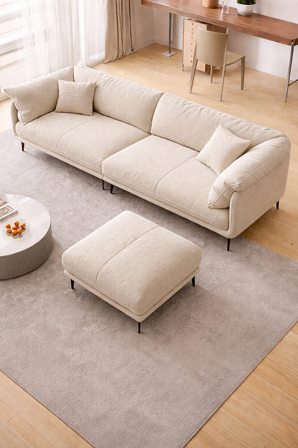 Greeno Modern Luxury Sleek Sofa Set