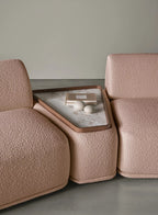 Rene Modern Boucle Sofa Set With Centre Table