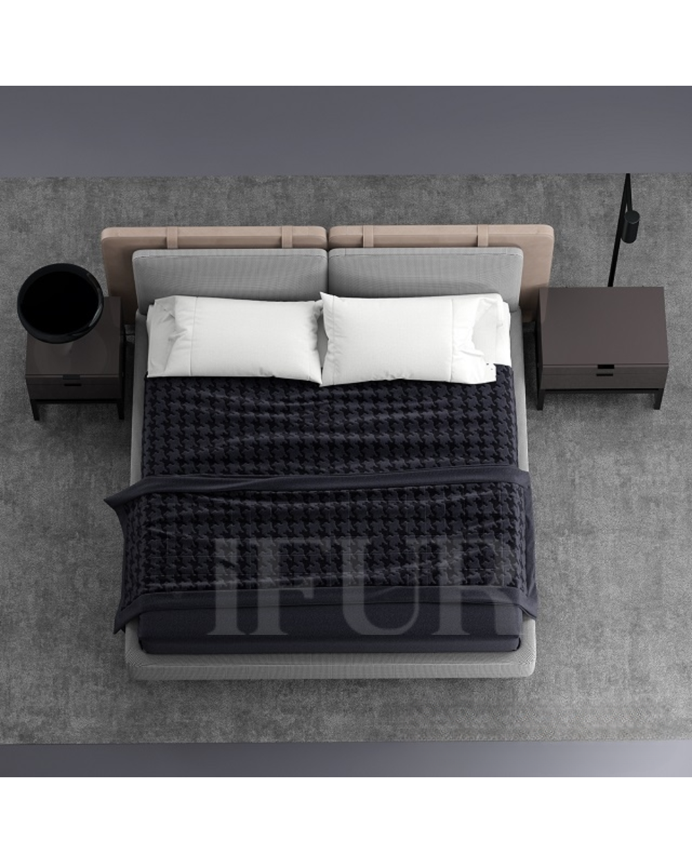 Verona Modern Luxury Upholstered Bed