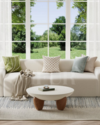 Capella Living Velvet Upholstered 3-Seater Luxury Sofa