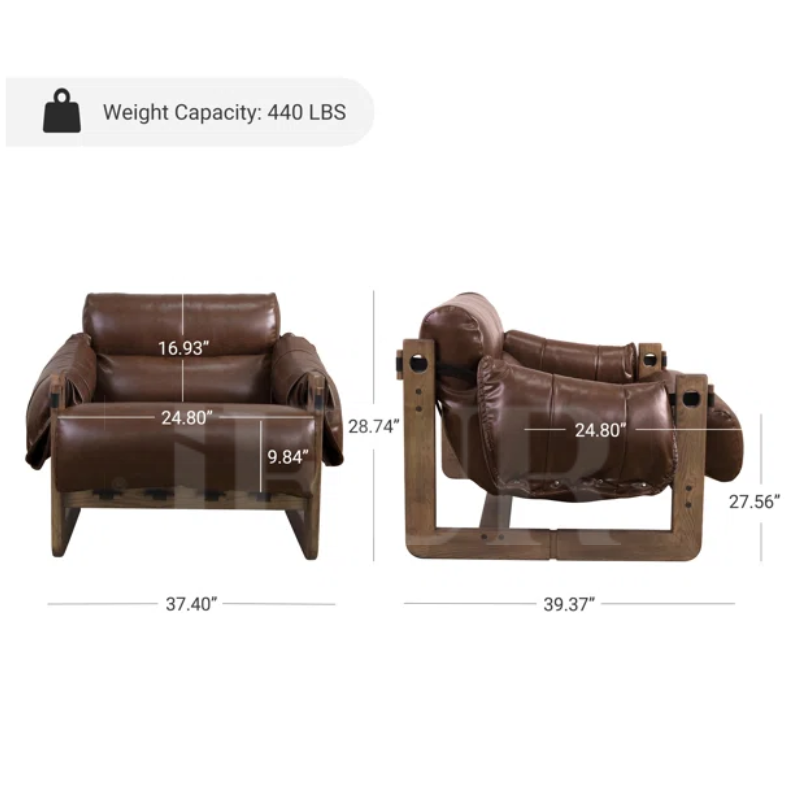 RetroRidge Comfo Lounge Chair