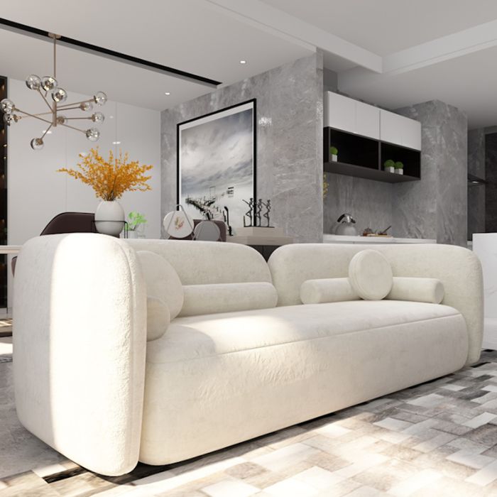 Avlan Boucle Modern Luxury 3 Seater Sofa