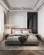 Verona Modern Luxury Upholstered Bed