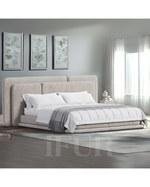 HavenStack Luxury Minimalist Upholstered Bed