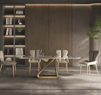 Momba Modern High End Luxury Dining Table Set
