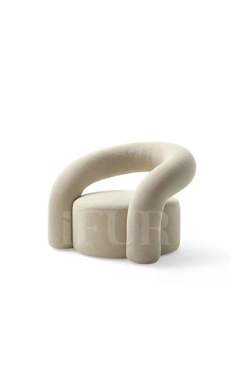 Sculpted Bend Arm Chair