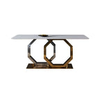 Tiram Modern Contemporary Titanium Dining Set
