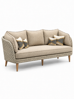 The Salvo Outdoor Sofa — Luxury Woven Lounge Sofa