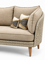 The Salvo Outdoor Sofa — Luxury Woven Lounge Sofa