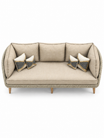 The Salvo Outdoor Sofa — Luxury Woven Lounge Sofa