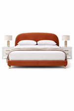Serene Luxury Upholstered Platform Low Profile Bed