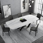 Prizma Premium Modern Dining Table and Chair Set