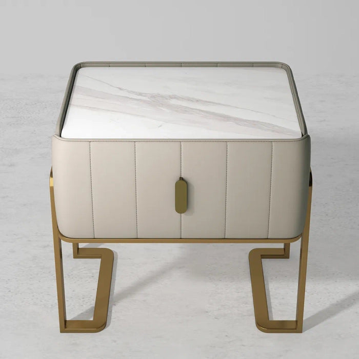 Hayat Modern Single Drawer Bedroom Bedside Table