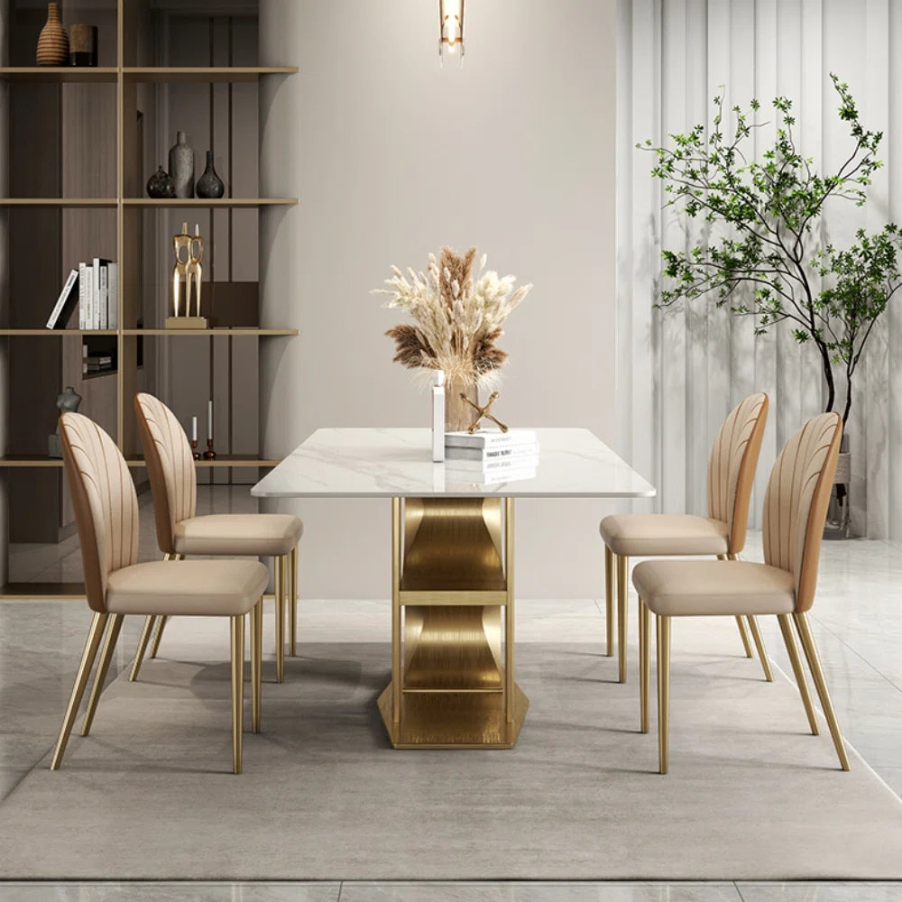 Zeva Modern Luxury Turkish Dining Table Set