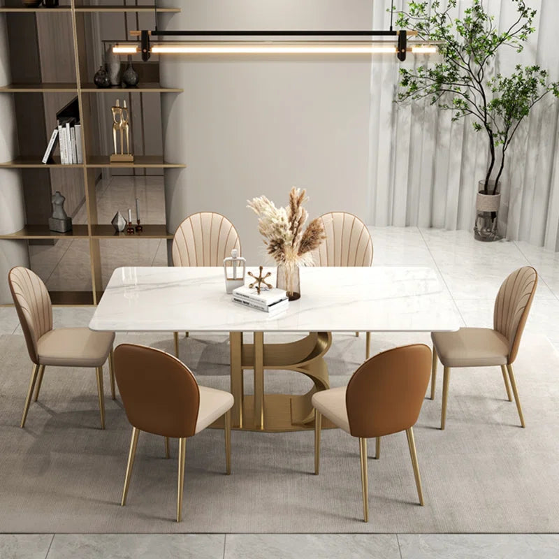Zeva Modern Luxury Turkish Dining Table Set