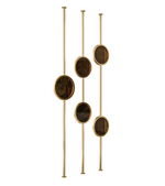 Bosco Minimalist Steel Partition Set of 6