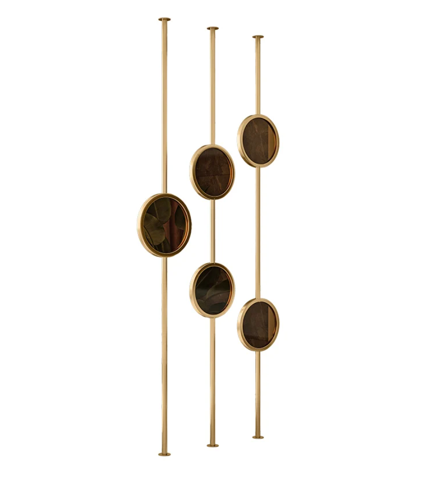 Bosco Minimalist Steel Partition Set of 6