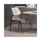 Versace Grey Modern Dining Chairs
