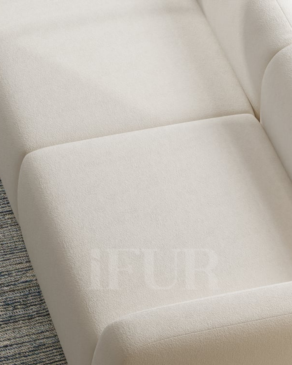 Capella Living Velvet Upholstered 3-Seater Luxury Sofa