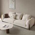 Aster Modern Luxury 3 Seater Boulce Sofa