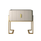 Hayat Modern Single Drawer Bedroom Bedside Table