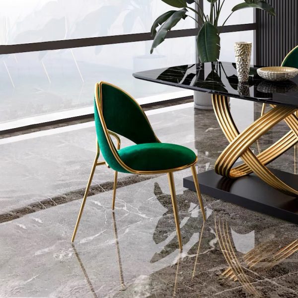 Nova Stylish and Modern Axis Dining Table and Chair Set - Perfect for Your Fashionable Home
