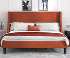 Tranquil Modern Minimalist Upholstered Bed