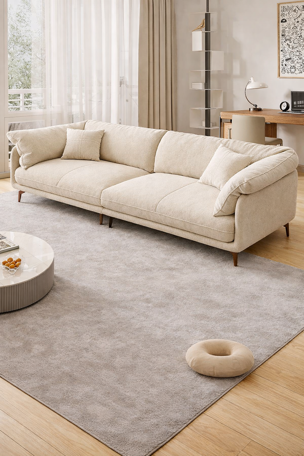Greeno Modern Luxury Sleek Sofa Set