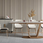 Jace Modern 8 Seater Dining Table With Marble Top