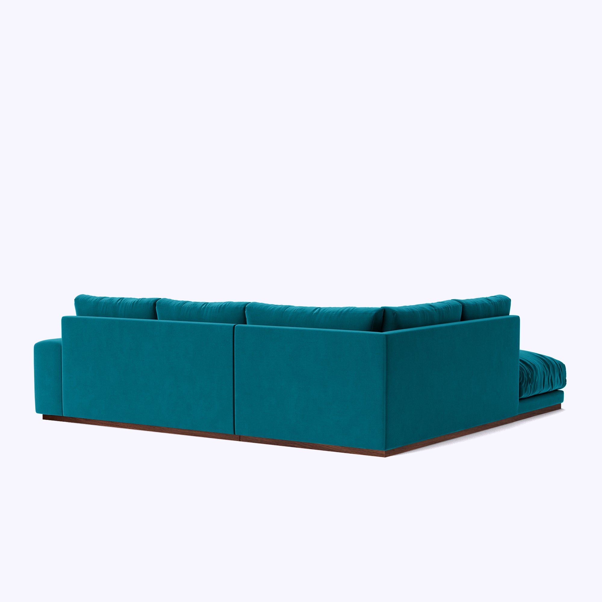 Epic Modern Teal L Shaped Corner Sofa