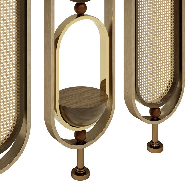 Mirana Mesh Decorative Metal Partition
