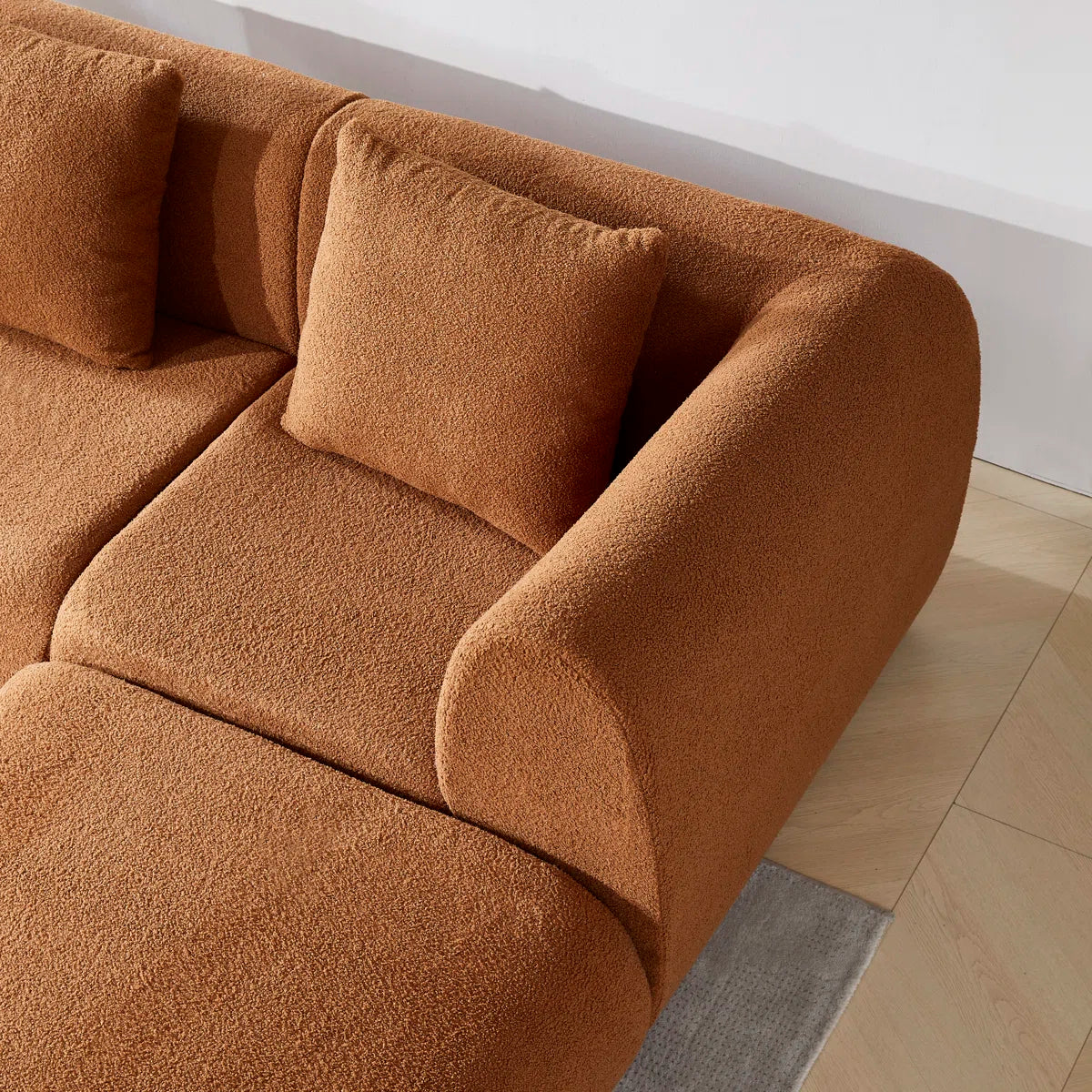 Orana Modern Luxury Boucle Sectional Sofa