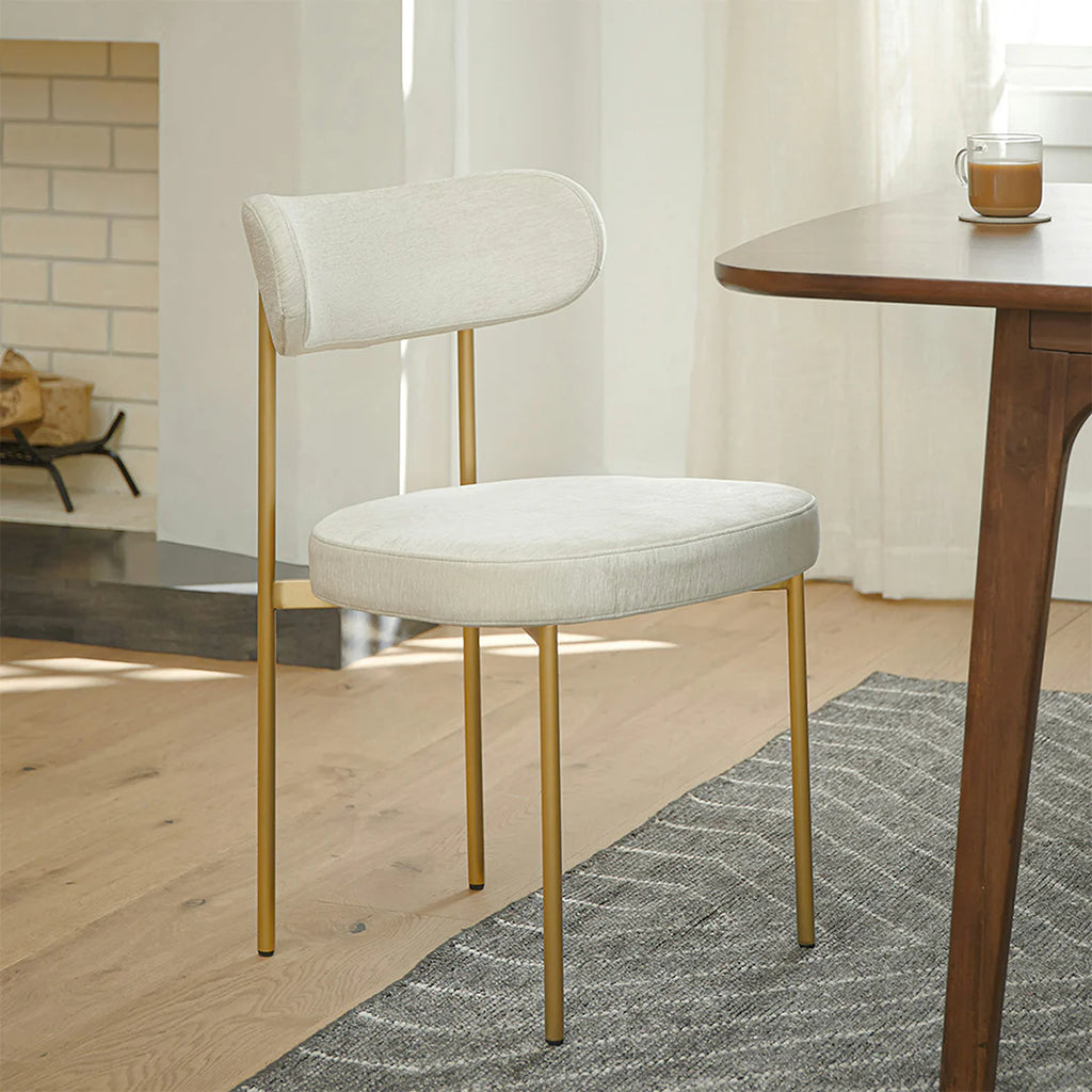 Clarka Modern Metal Dining Chair