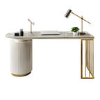 Koski Modern Luxury Study Table With Drawers