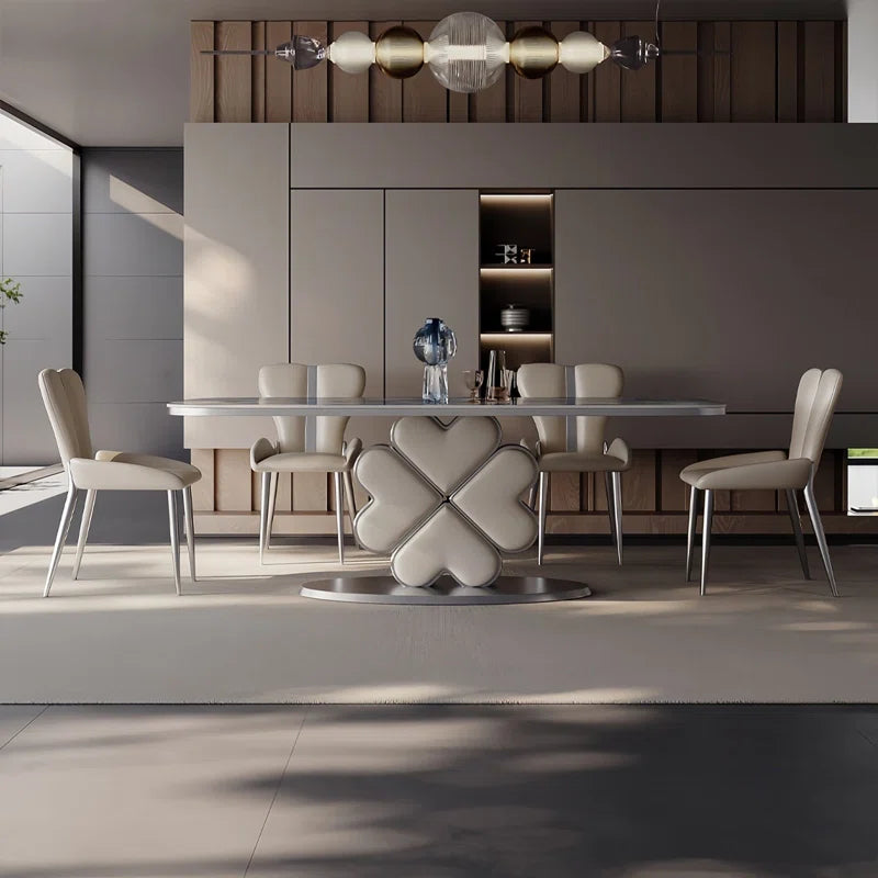 Sarzo Modern Contemporary Luxury Dining Set