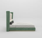 Atlas Luxury Velvet Upholstered Bed